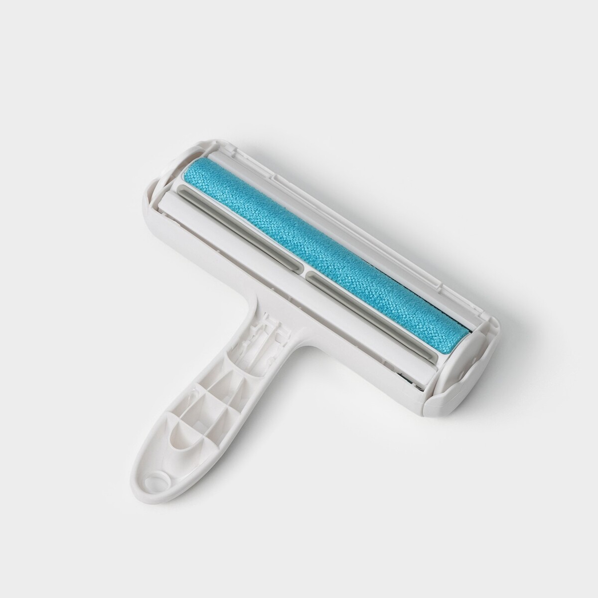 Щетка для удаления волос и шерсти доляна, 19×18,5×5,5 см, цвет белый пилинг эпилятор ластик для удаления волос голубой