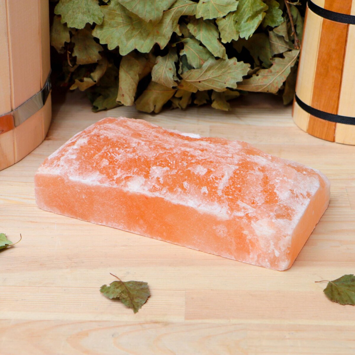 Кирпич из гималайской соли, натуральный, 20х10х5 см, абажур с гималайской солью 1 плитка липа 29х40х13 см
