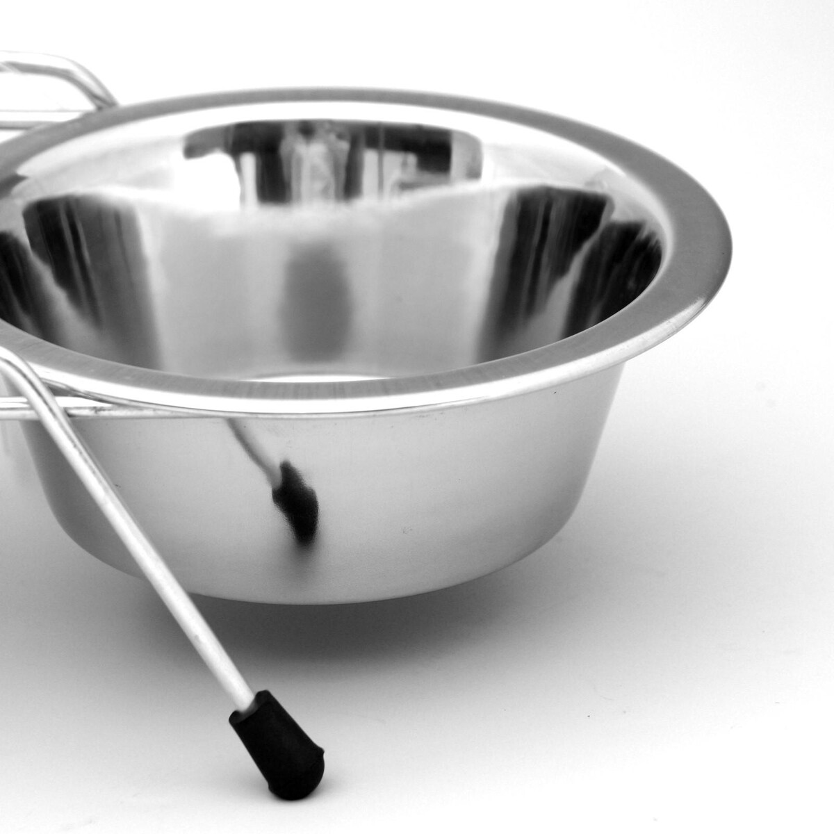 фото Набор: миска двойная на подставке vm-2700 (g), 2*360 мл no brand