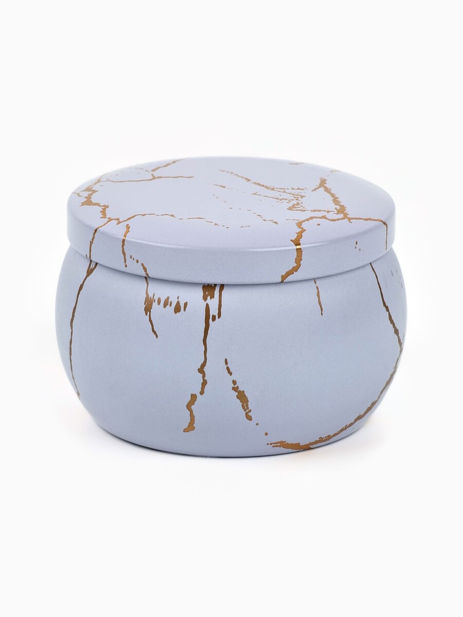 

Ароматическая свеча в банке shine bright, бабл гам, 6×6×4 см, Белый