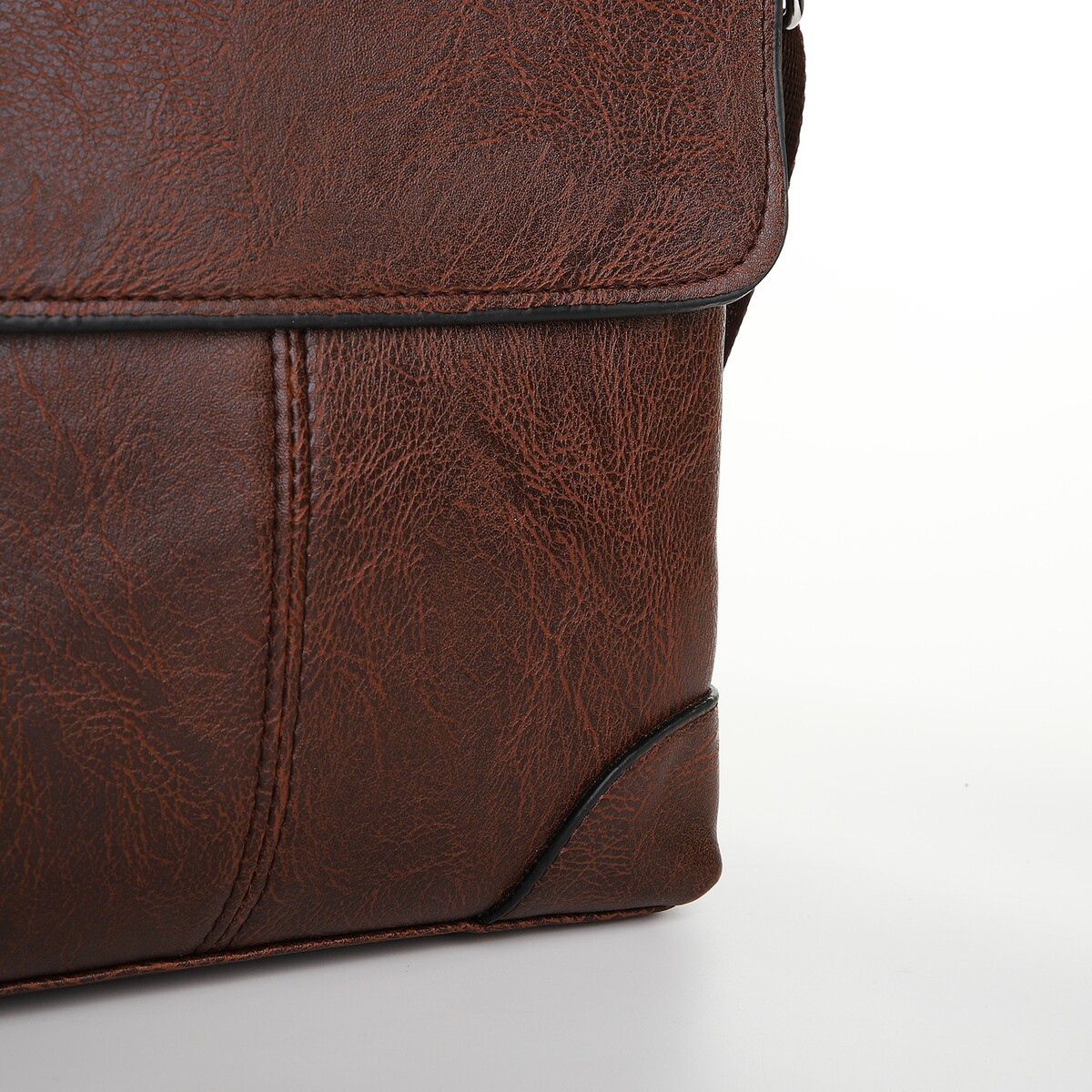 фото Сумка мужская, цвет коричневый no brand