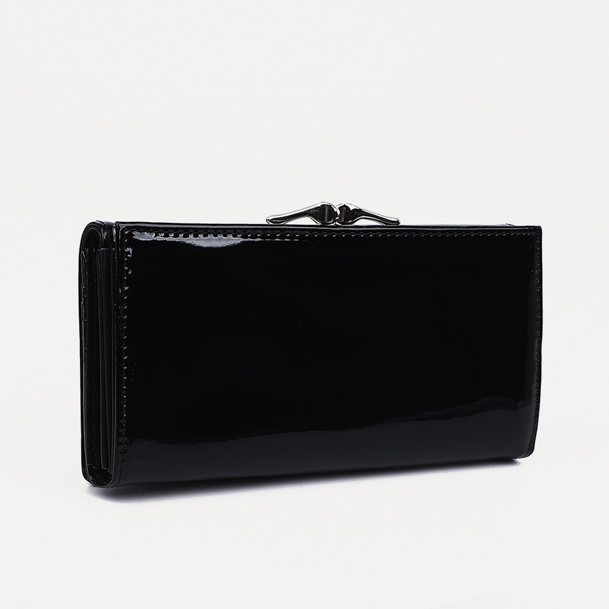 фото Кошелек на магнитах, цвет черный no brand