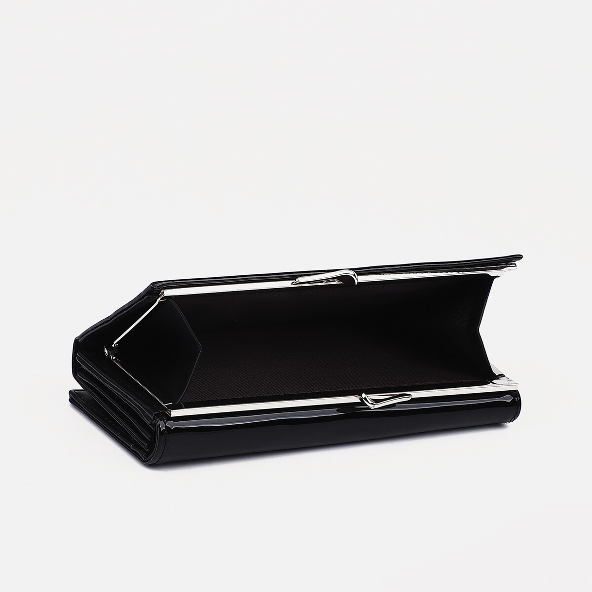 фото Кошелек на магнитах, цвет черный no brand