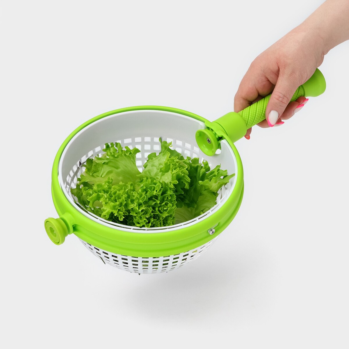 Центрифуга для сушки зелени, цвет зеленый центрифуга для сушки зелени зеленый