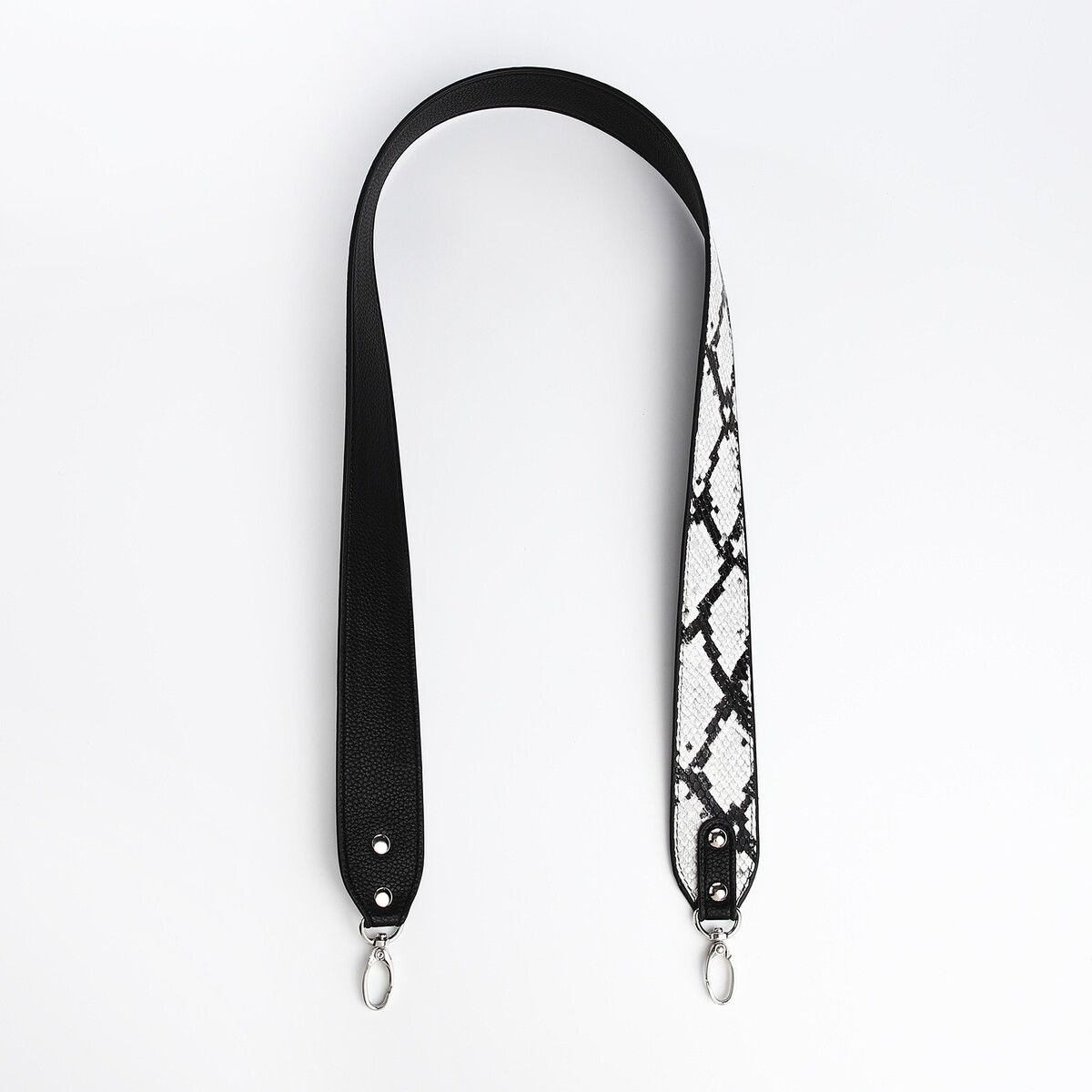 Ремень для сумки textura, цвет серый/черный ручка для сумки 34 × 1 5 см серый