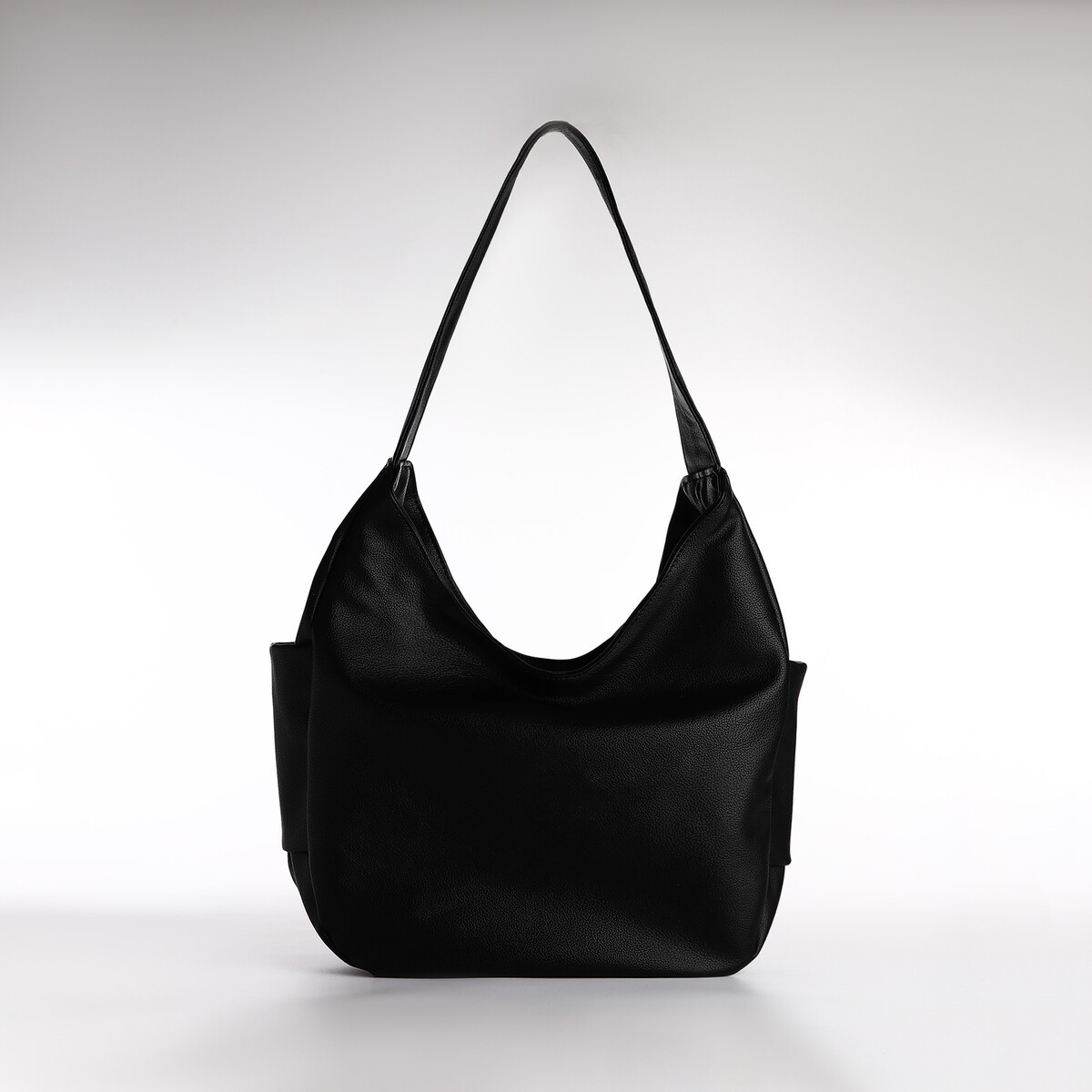 Сумка женская textura, мешок, большого размера, цвет черный сумка женская textura мешок большого размера