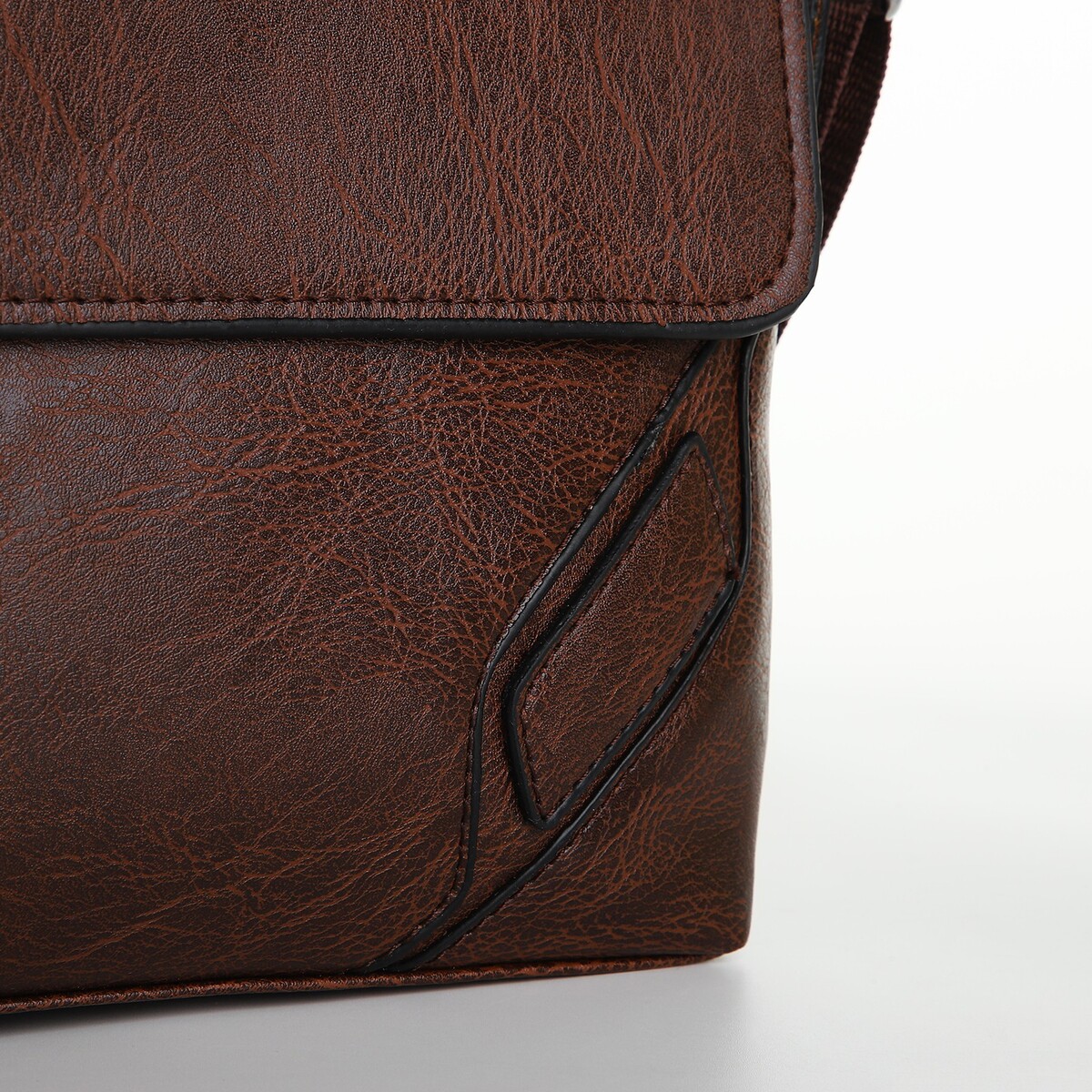 фото Сумка мужская, цвет коричневый no brand