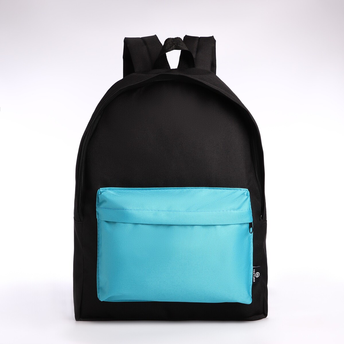 Спортивный рюкзак textura, 20 литров, цвет черный/бирюзовый TEXTURA