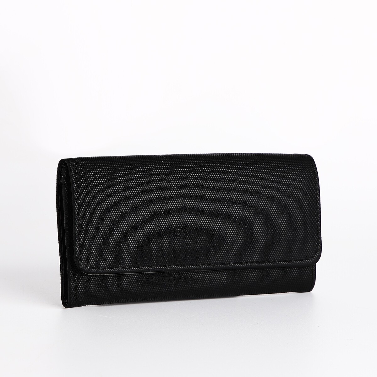 

Кошелек жен 06-01-01 алиса, 19*2,5*10 см, 4 отд, д/карт, д/монет, на кнопке, черный