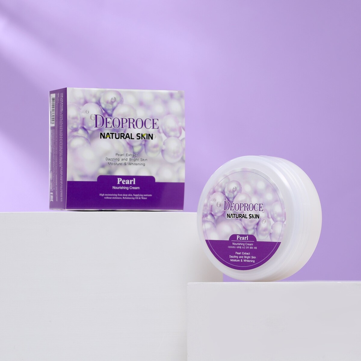 

Питательный крем для лица deoproce, с экстрактом жемчуга, 100 г