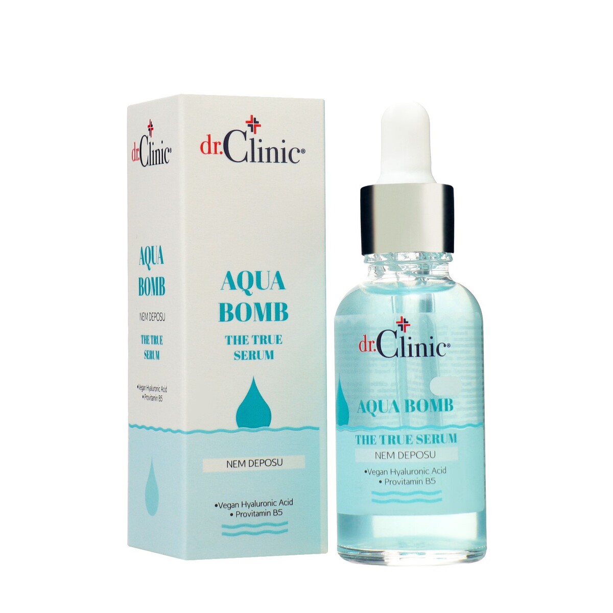 

Сыворотка dr.clinic увлажняющая aqua bomb 30 мл