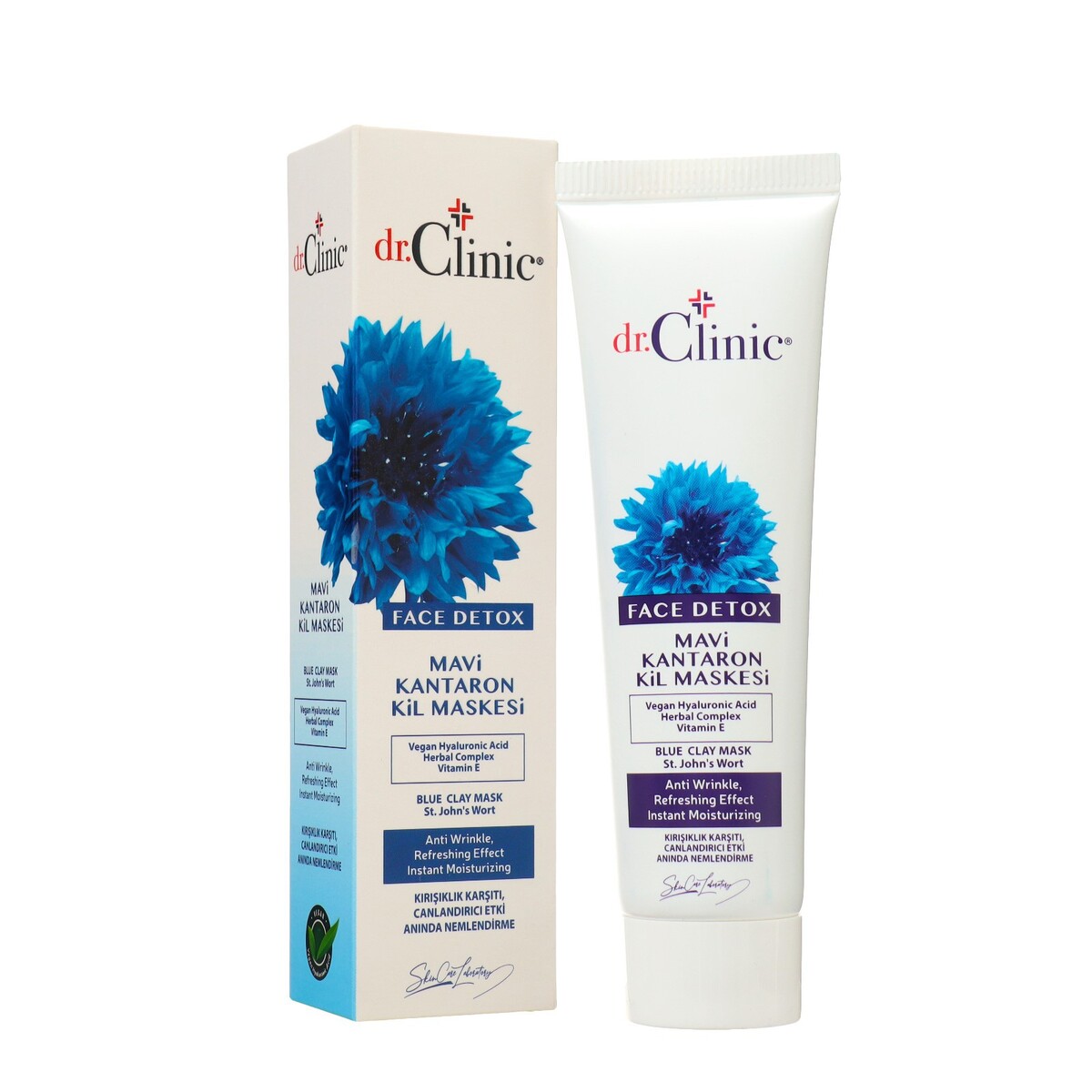 

Маска dr.clinic с голубой глиной 100 мл