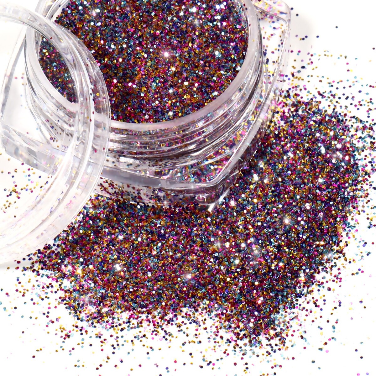 Блестки для декора, мелкие, разноцветные мелкие кристаллы для декора ногтей glitter is the new world