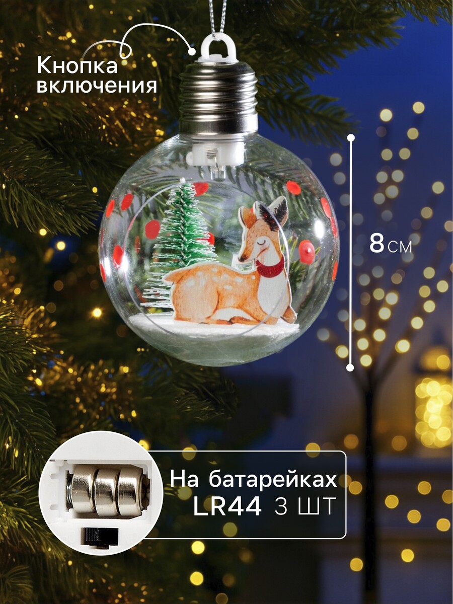 

Ёлочный шар, Прозрачный