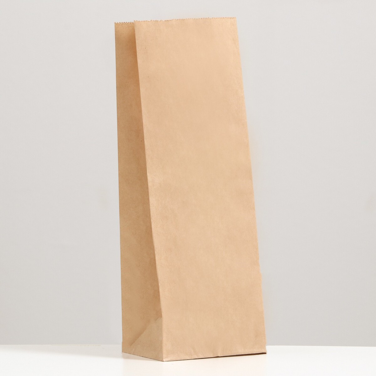 

Пакет крафт бумажный фасовочный, прямоугольное дно 12 х 8 х 33 см 50 г/м2, набор 20 шт