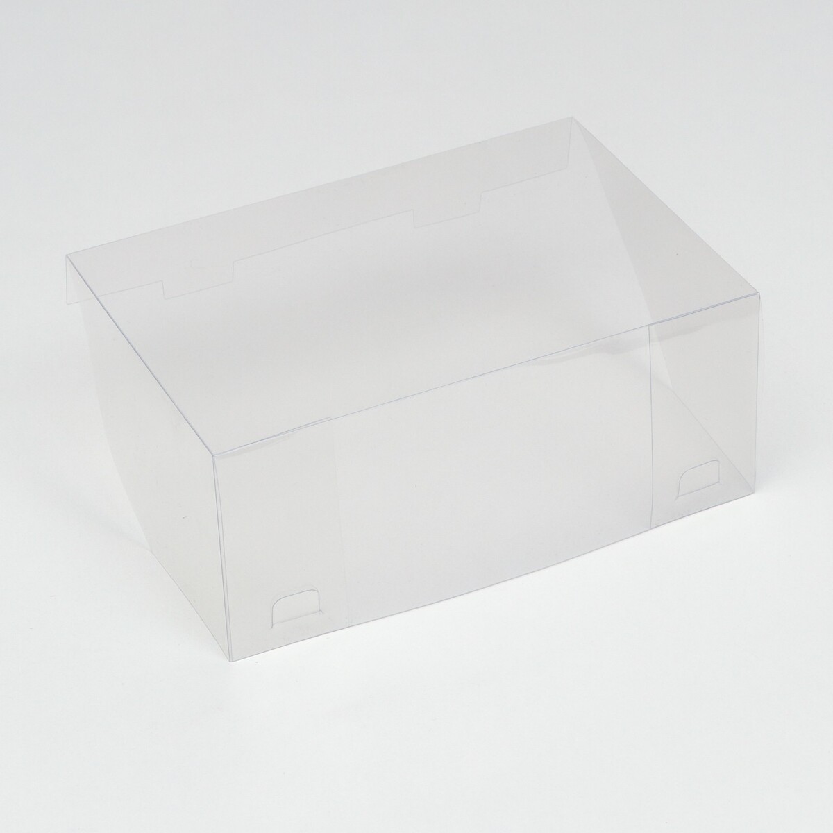 фото Кондитерская складная коробка для 6 капкейков, белая 23,5 х 16 х 14 см upak land