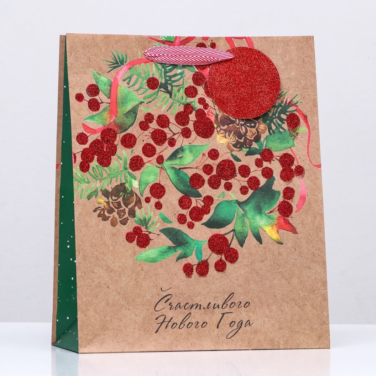 

Пакет подарочный бумажный, Разноцветный