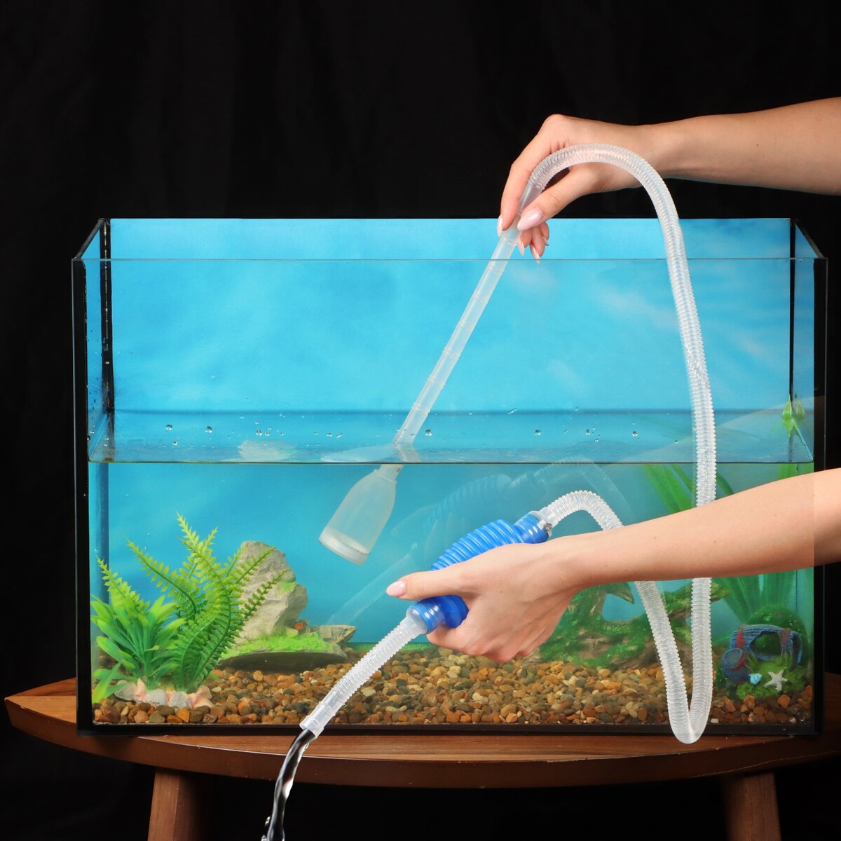 Сифон для аквариума грунт для аквариума песок