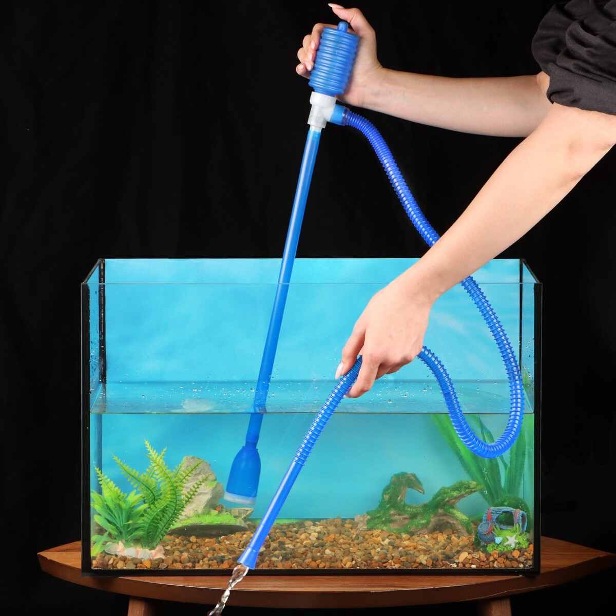 Сифон для аквариума Пижон Аква