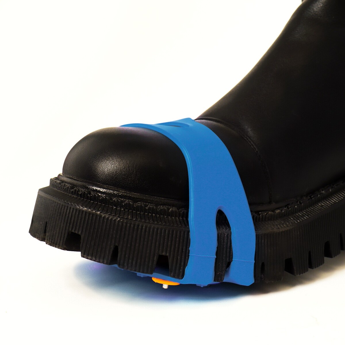 Шипы для обуви на толстой резине 5 шипов, универсальные, синие No brand 05610000 - фото 4
