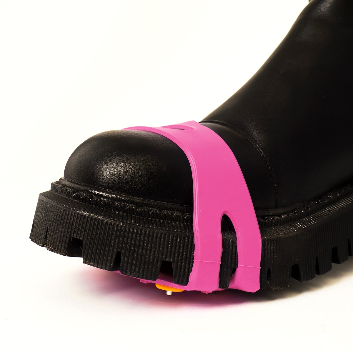 Шипы для обуви на толстой резине 5 шипов, универсальные, розовые No brand 05624035 - фото 3