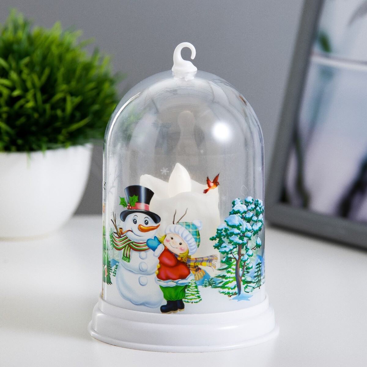 

Светодиодная свеча, ночник led risalux, Белый