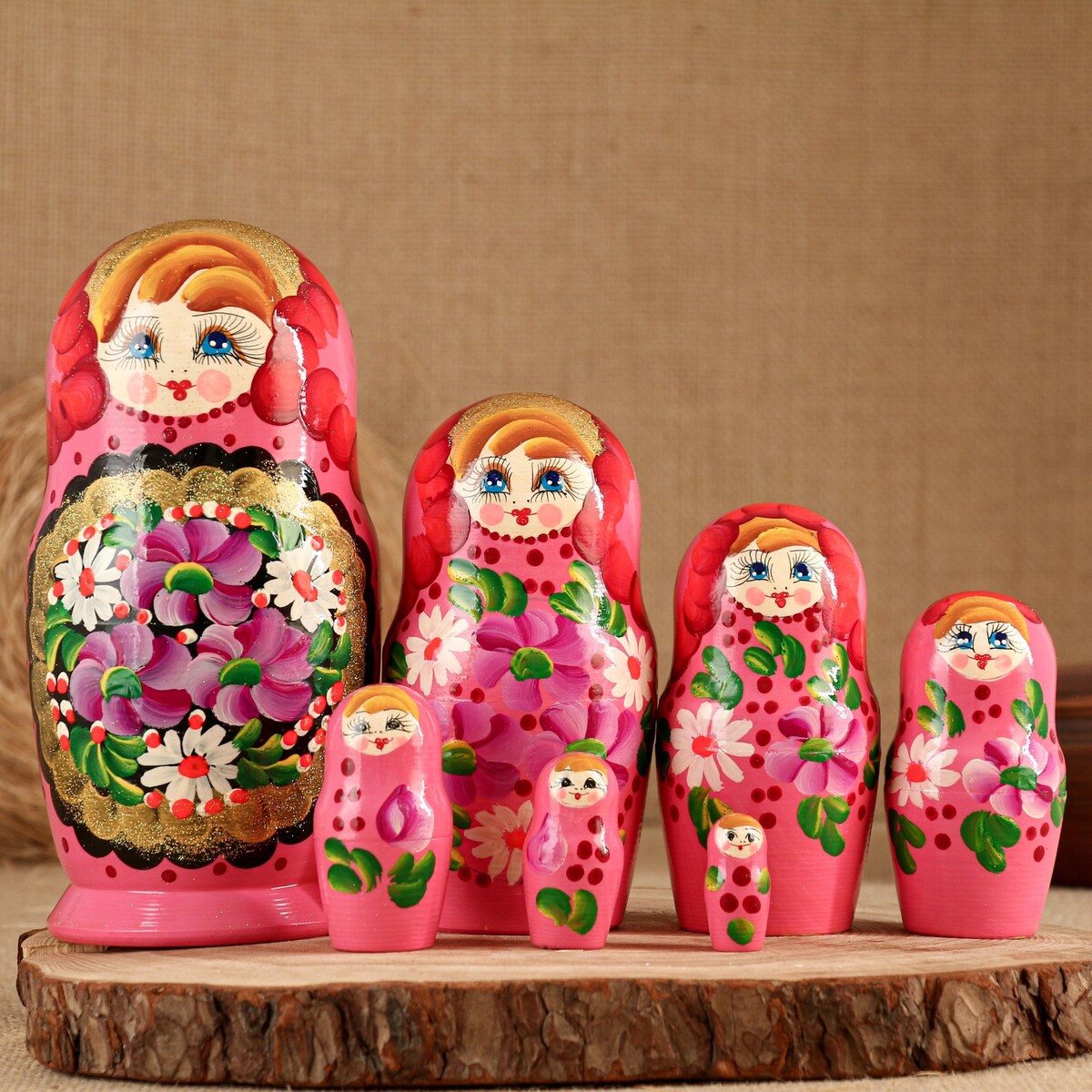 

Матрешка, Розовый