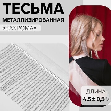 Тесьма металлизированная