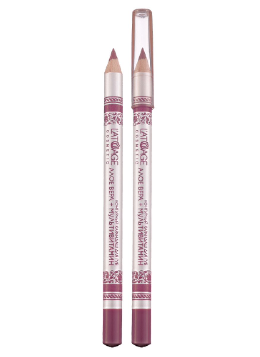 Контурный карандаш для губ latuage cosmetic №33 (розово - нюдовый) контурный карандаш для бровей latuage cosmetic 06 тауп