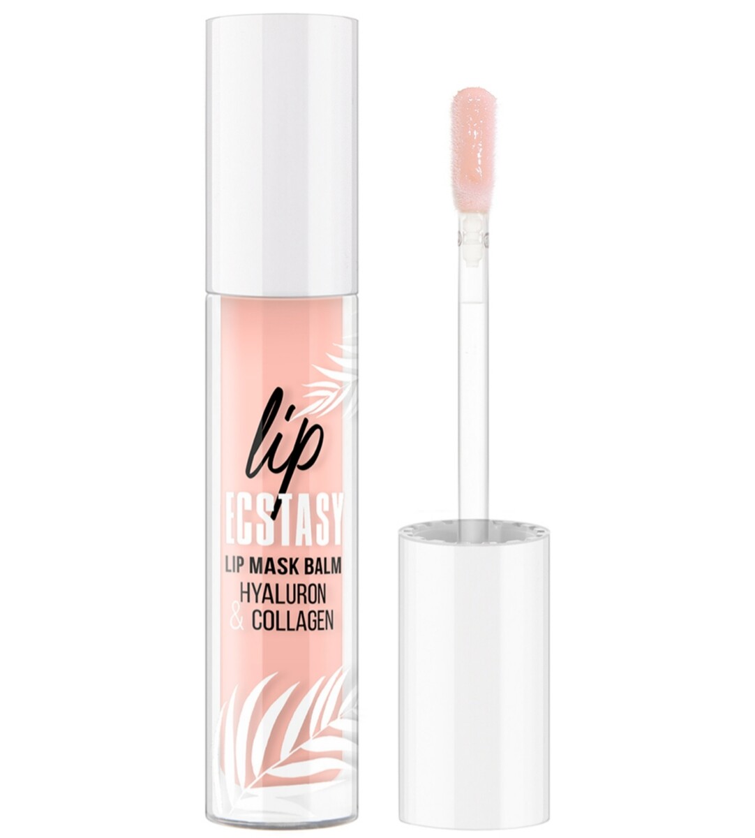 Luxvisage -   lip ecstasy hyaluron & collagen  602 peach 3, 3
