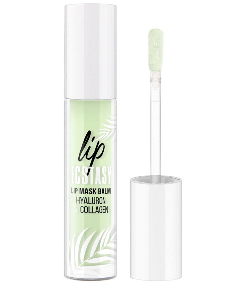 Luxvisage маска-бальзам для губ lip ecstasy hyaluron & collagen тон 603 mint 3,3г Lux Visage