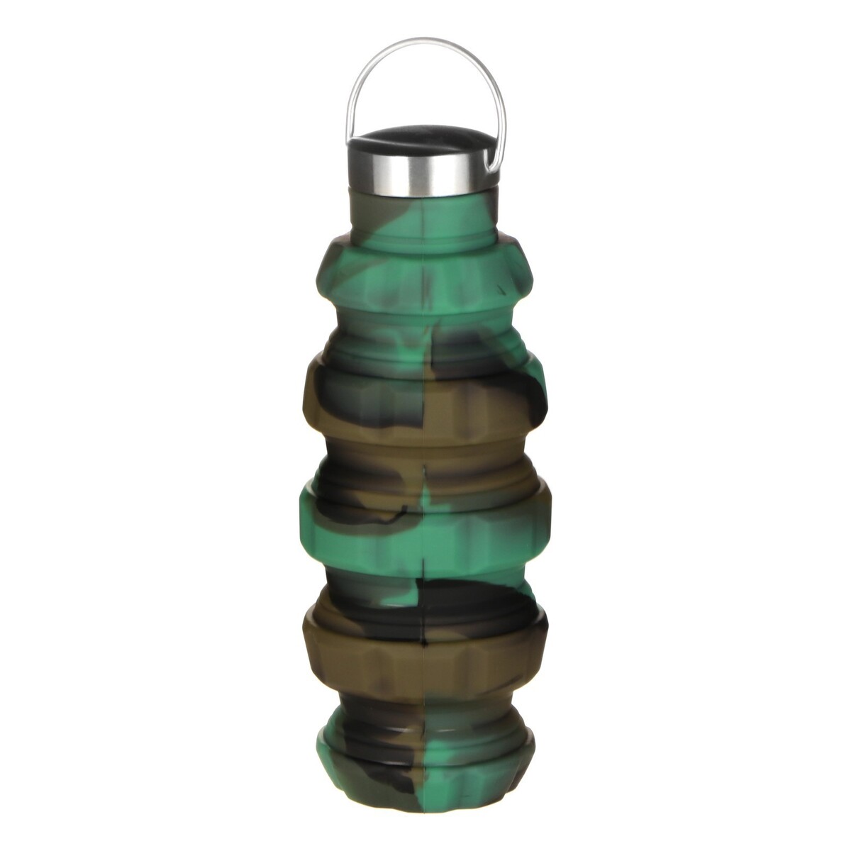 фото Бутылка для воды складная, 500 мл, 7 х 21 см, силиконовая мастер к