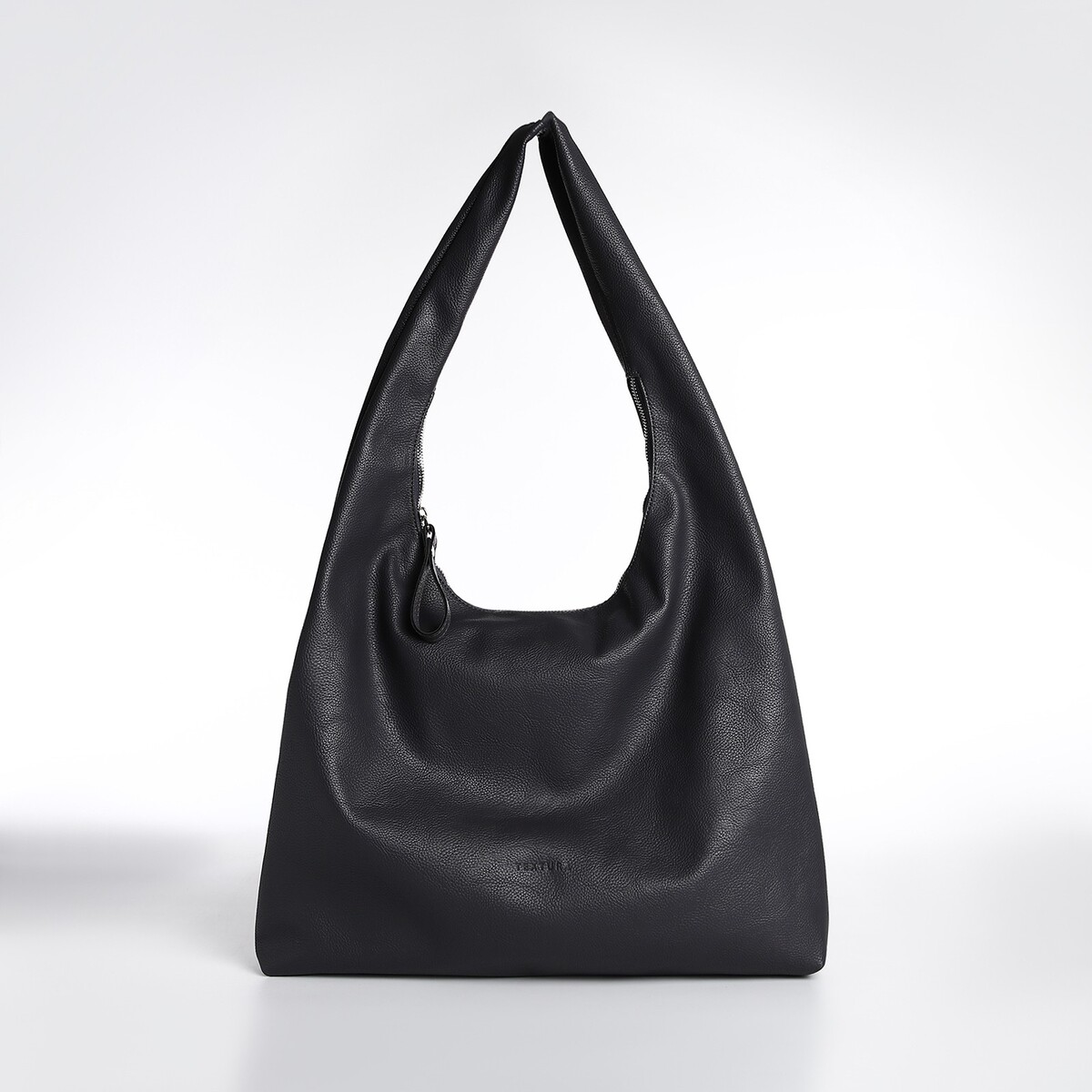 Сумка женская textura, мешок, большой размер, цвет серый сумка мешок для обуви playtoday текстильная размер 48 38 см