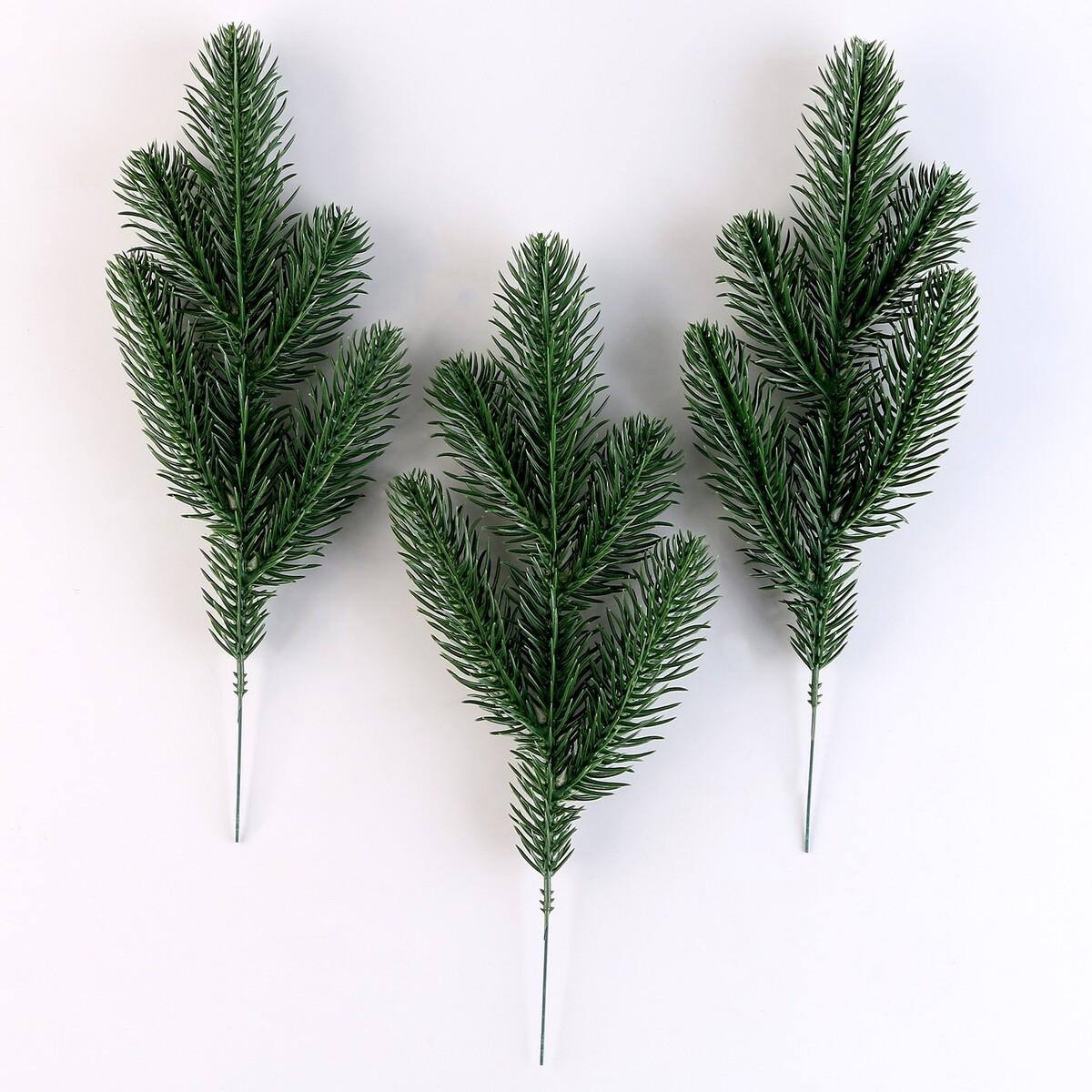 

Литая веточка, зеленая, 30 × 3,5 см, набор 3 шт., Зеленый