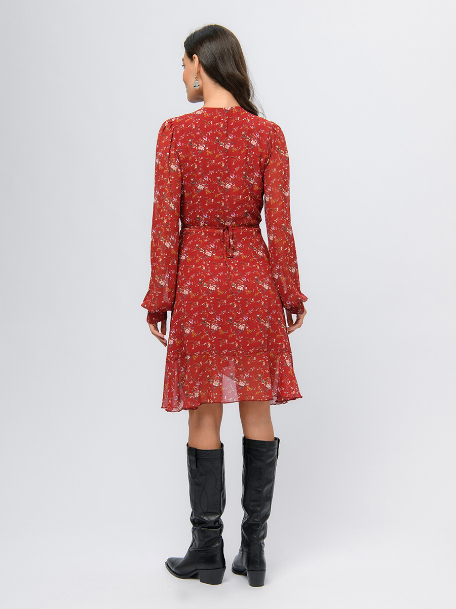 Платье 1001 DRESS, размер 42, цвет красный 05883995 - фото 3