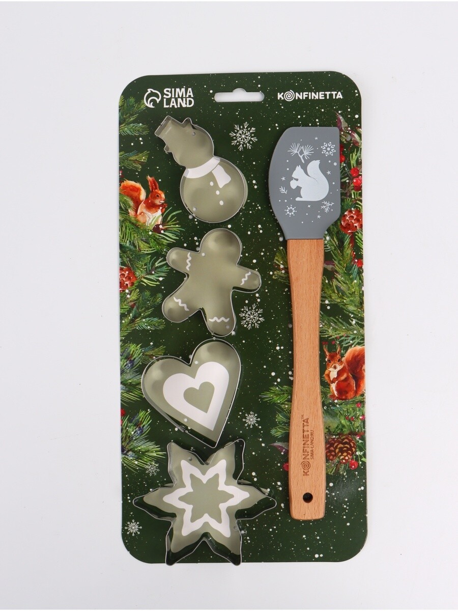 

Формы для выпечки новогодние, Зеленый