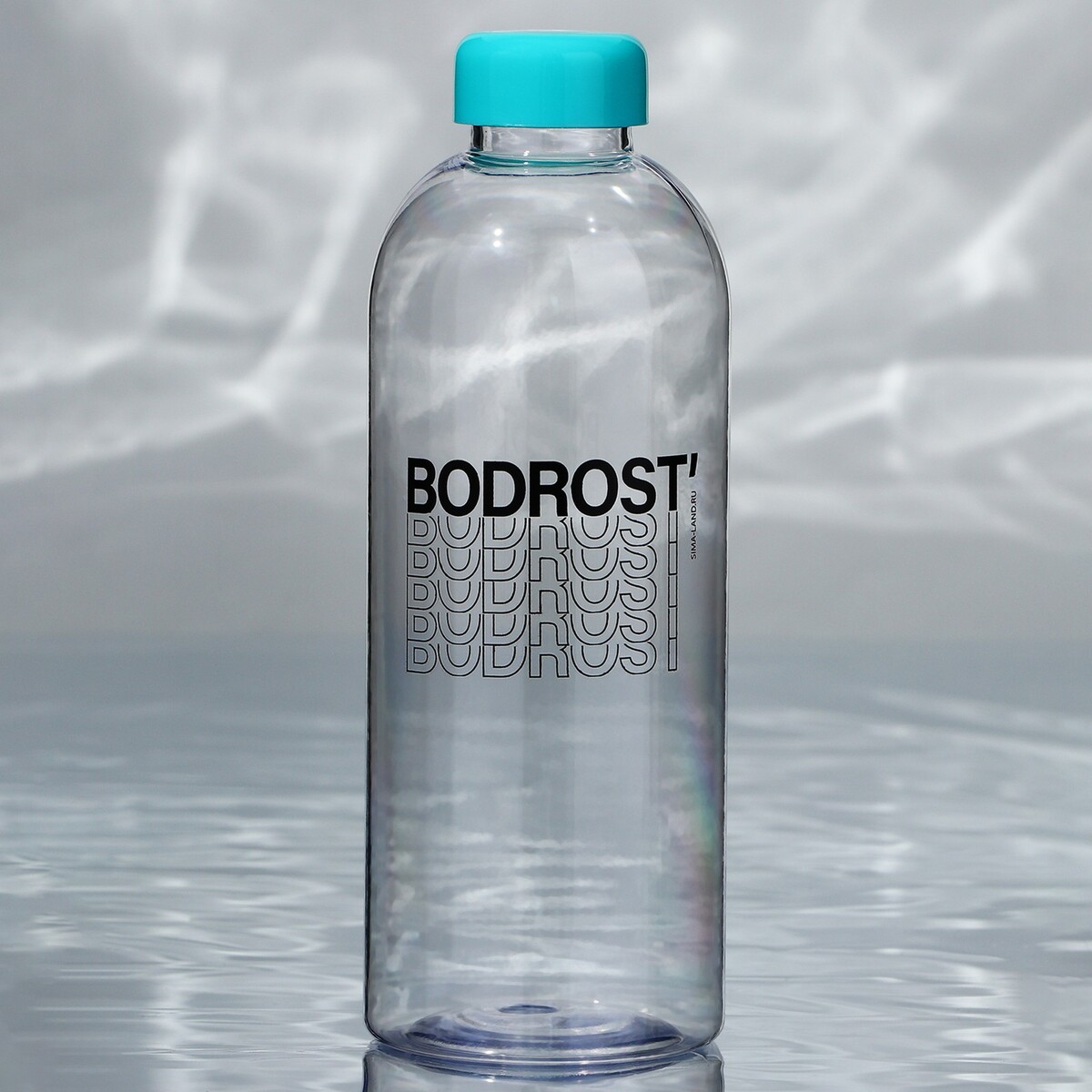 Бутылка bodrost, 1000 мл бутылка тритановая арт 720 1000 1000 мл голубая матовая с ситечком голубой