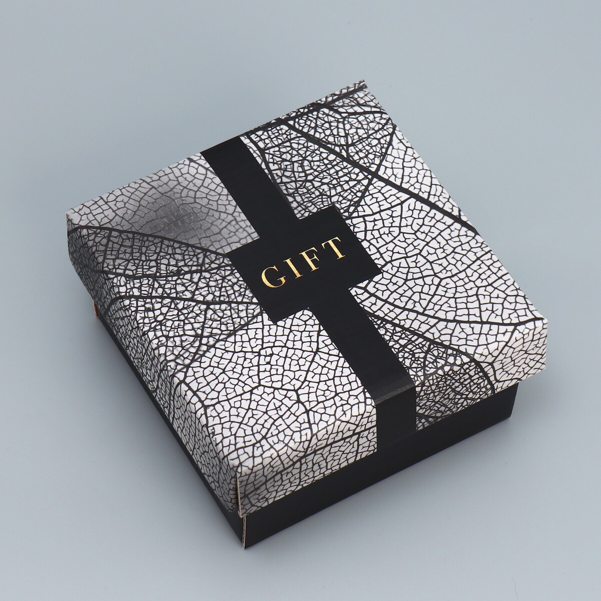 Коробка подарочная складная, упаковка, коробка складная gift for real man 25 × 18 × 10 см