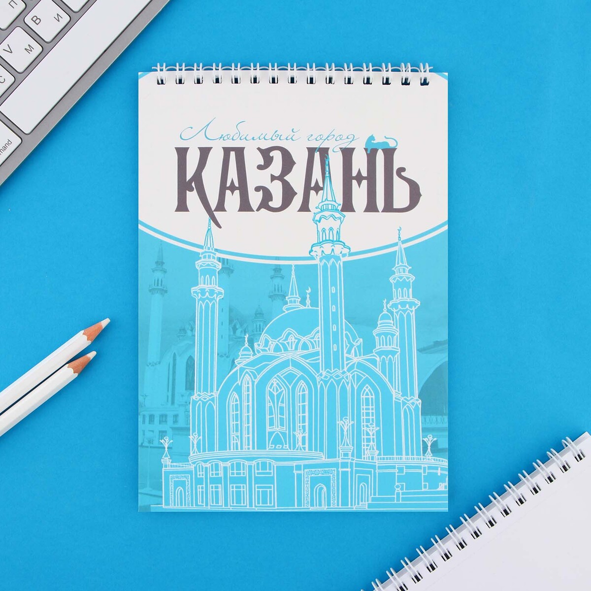 

Блокнот а5, 40 л. обложка картон.
