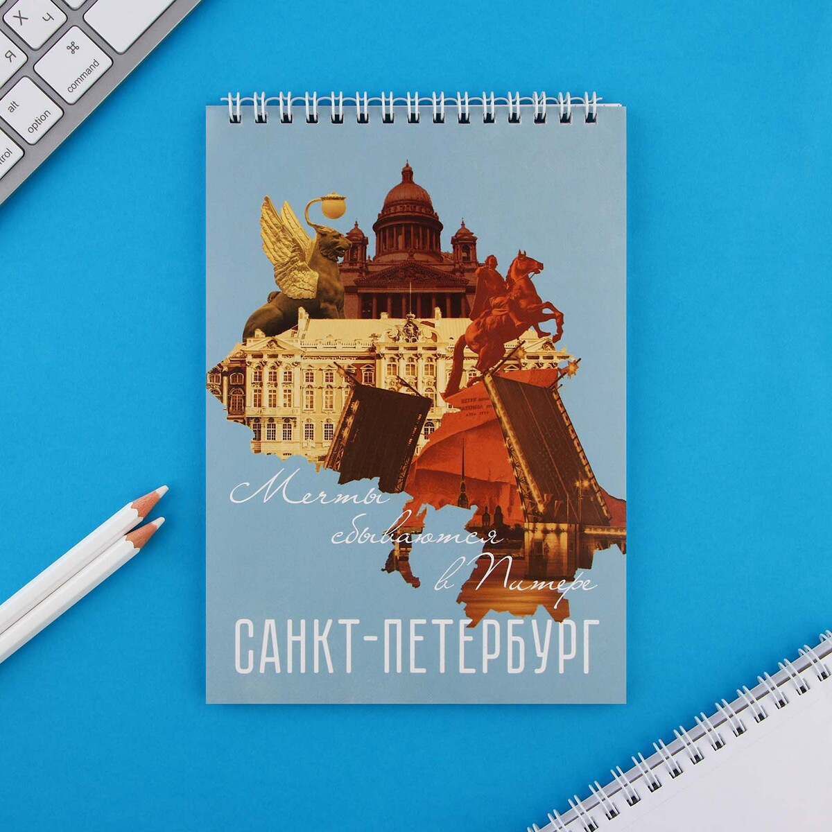

Блокнот а5, 40 л. обложка картон.