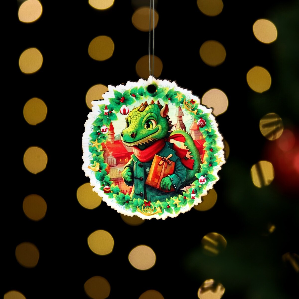 

Ёлочная игрушка, Разноцветный