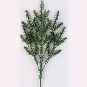 Еловая ветка зеленая, размер: 44 × 26 см