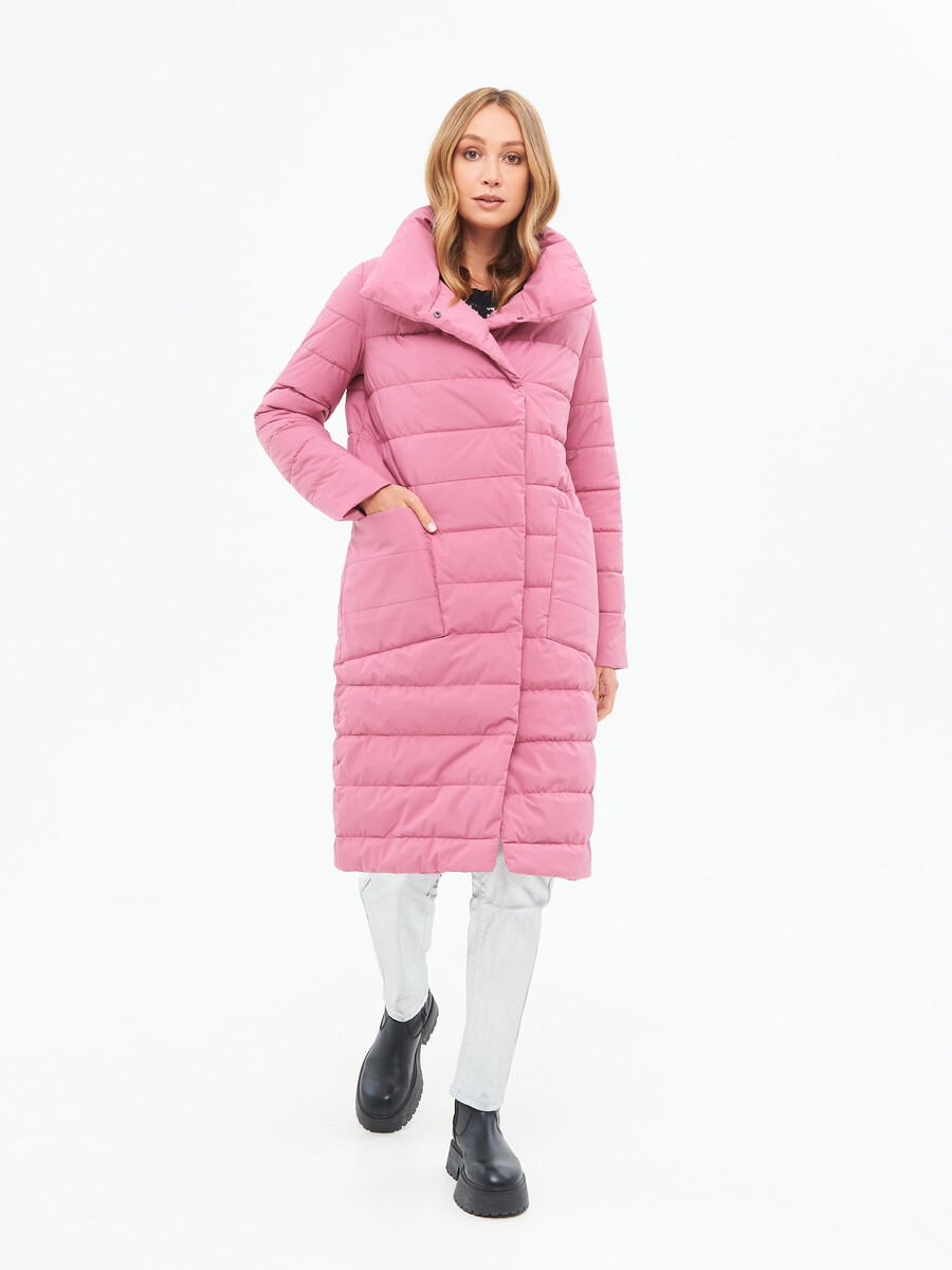 Пальто LAB FASHION, размер 42, цвет розовый 06024782 - фото 1