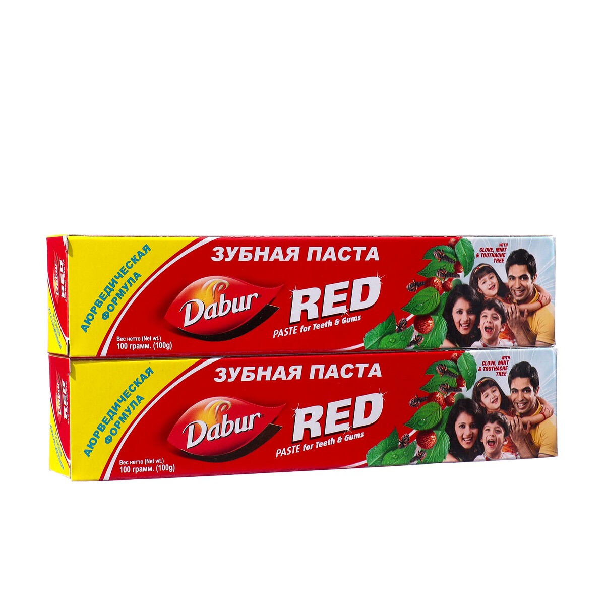 Зубная паста dabur red 100 гр. *2шт