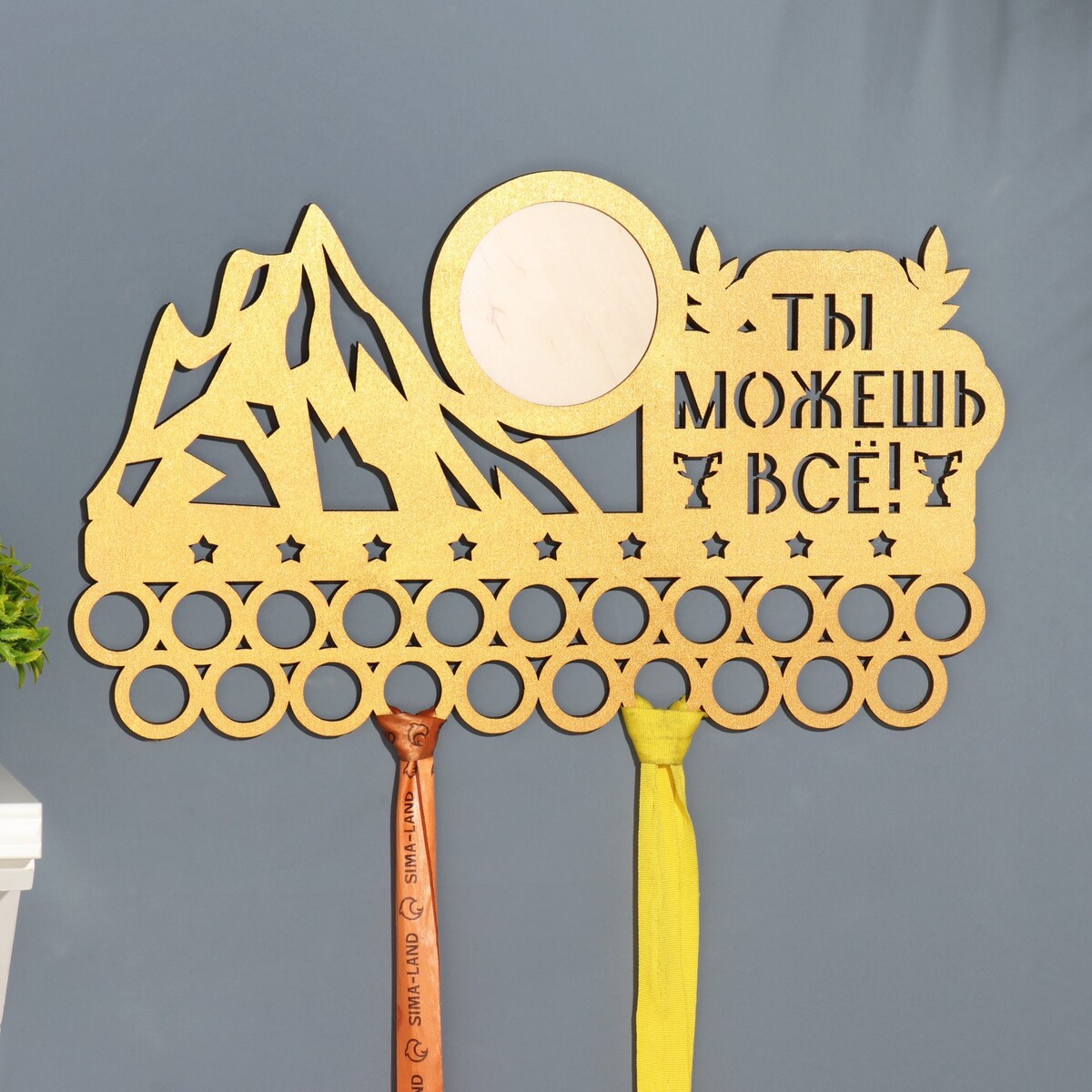 

Медальница с фото