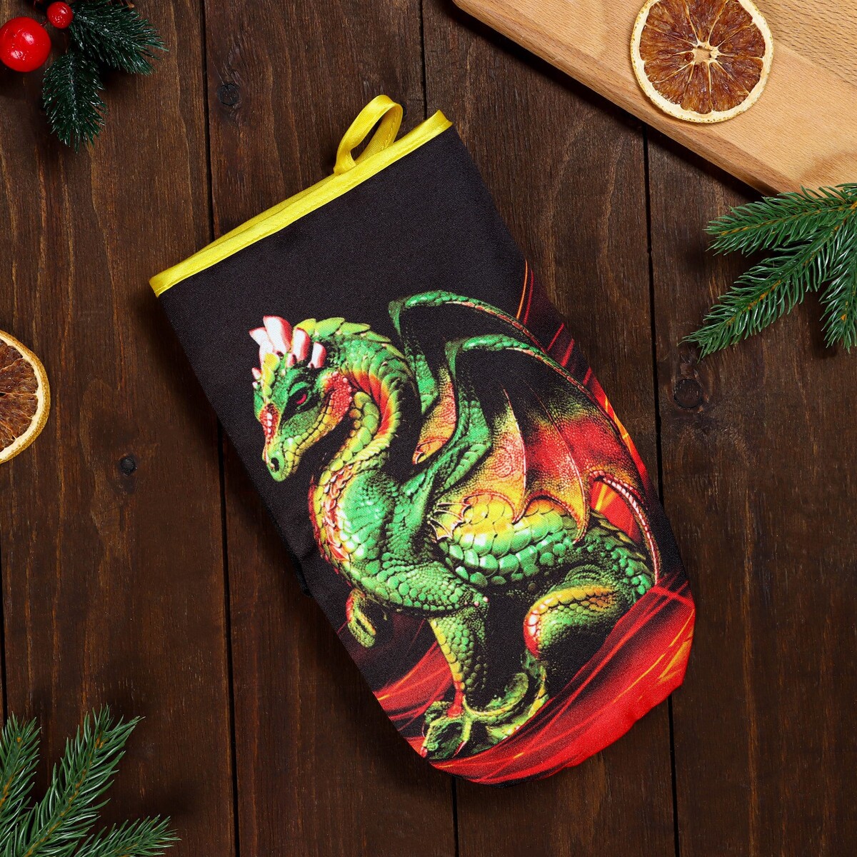 

Прихватка рукавица, Разноцветный