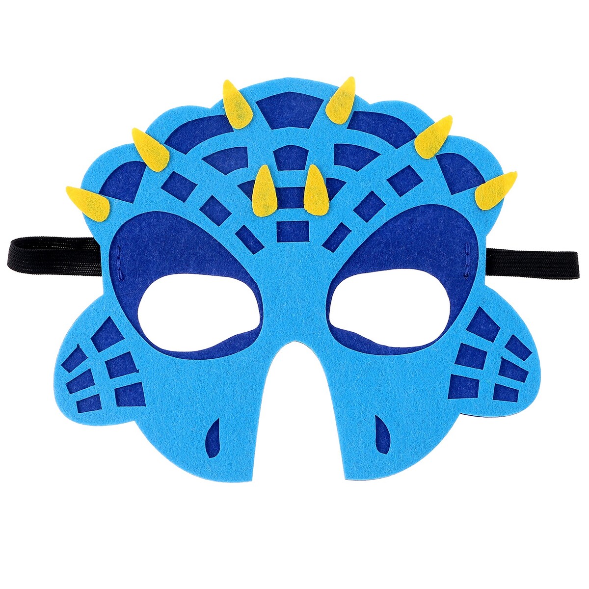 Карнавальная маска маска карнавальная цв голубой