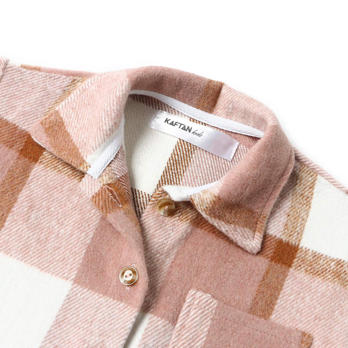 Рубашка KAFTAN, размер рост 98 см, цвет розовый 06128297 - фото 2
