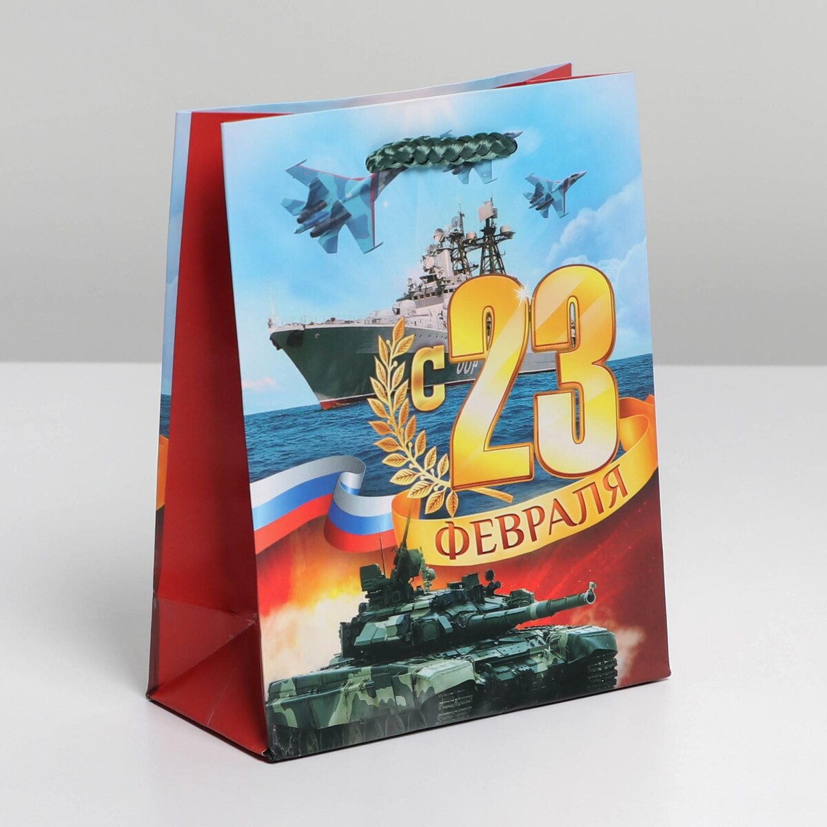 

Пакет ламинированный вертикальный, Голубой;красный