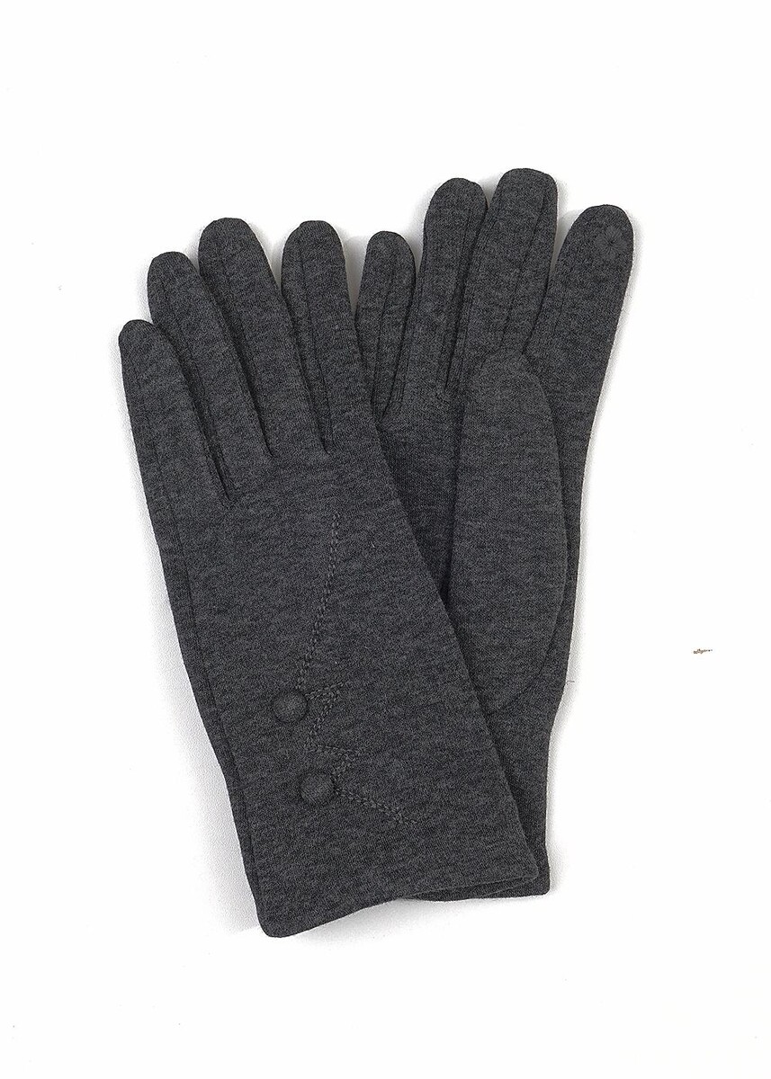 Перчатки варежки CLEVER, размер 17, цвет серый